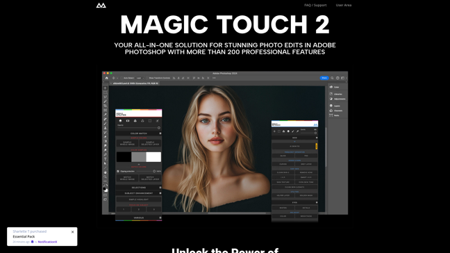 screenshot of MagicTouch2