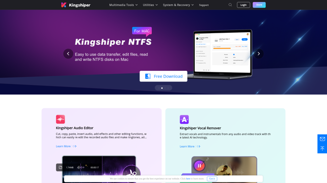 screenshot of Kingshiper