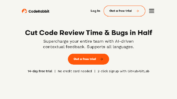 screenshot of CodeRabbit