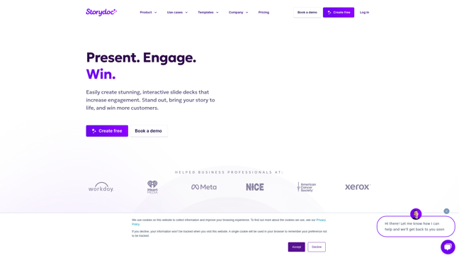 screenshot of Storydoc