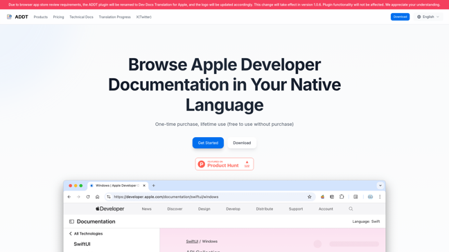screenshot of appledocs.dev-TYa6G9spu7