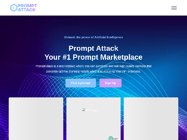 screenshot of PromptAttack