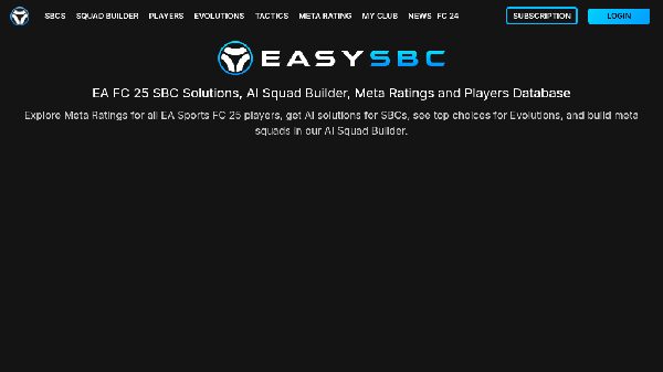 screenshot of EasySBC