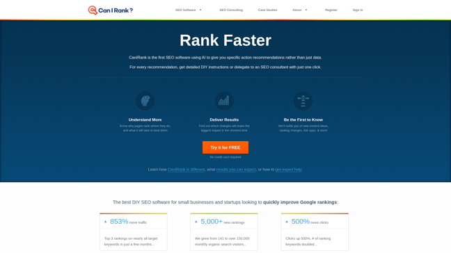 screenshot of CanIRank