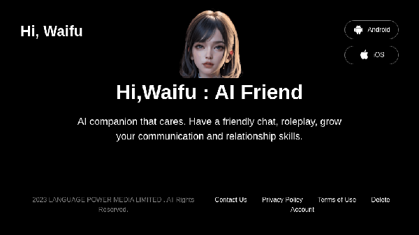 screenshot of Hi, Waifu