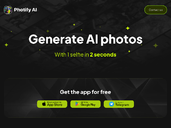 screenshot of Photify AI