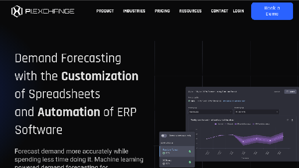 screenshot of Demand Forecasting