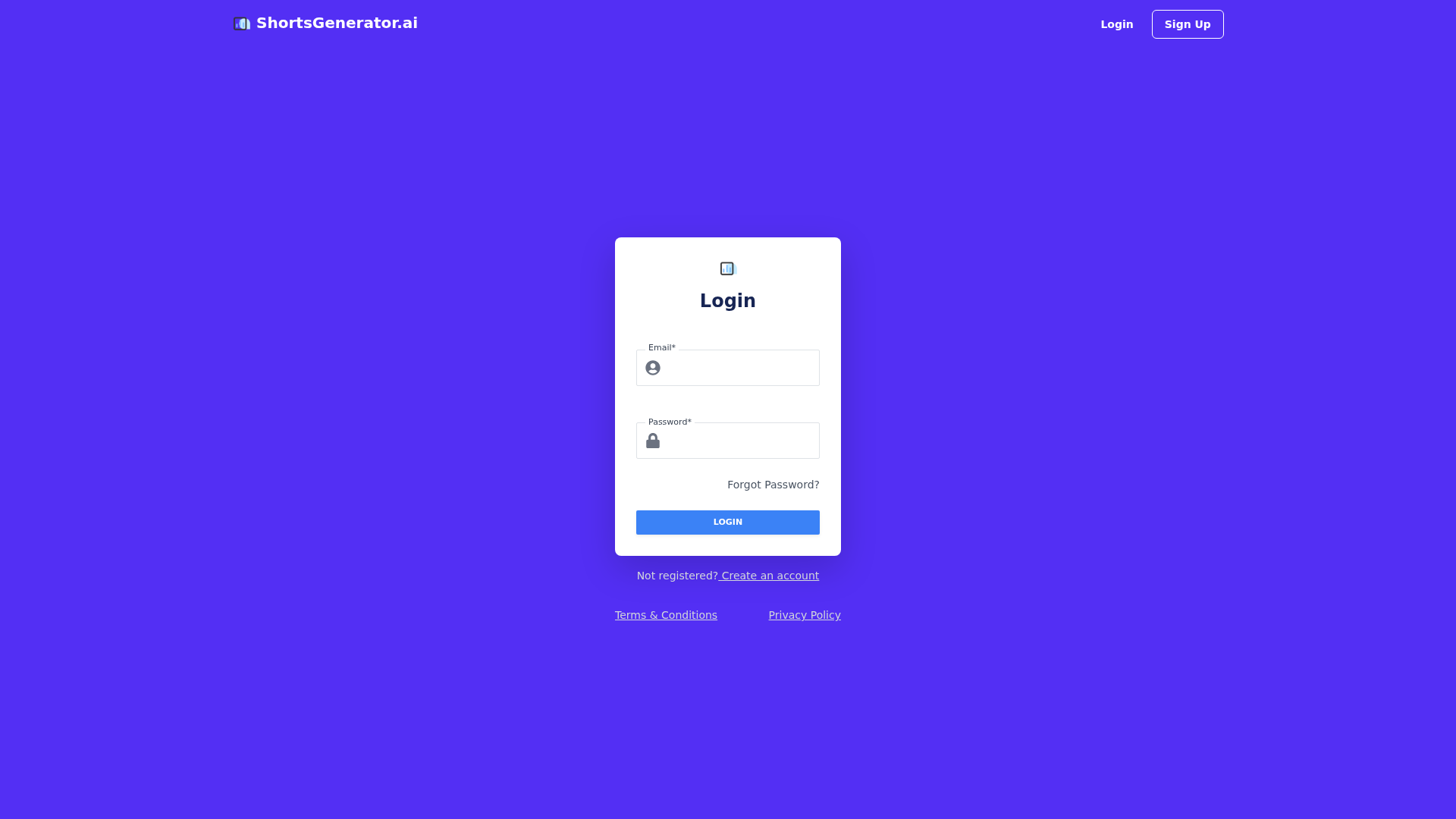 Interface de création