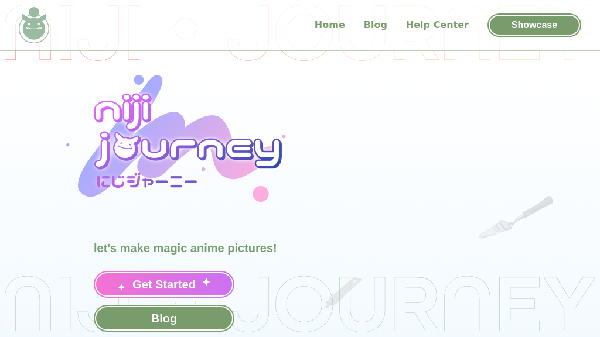 screenshot of Niji Journey