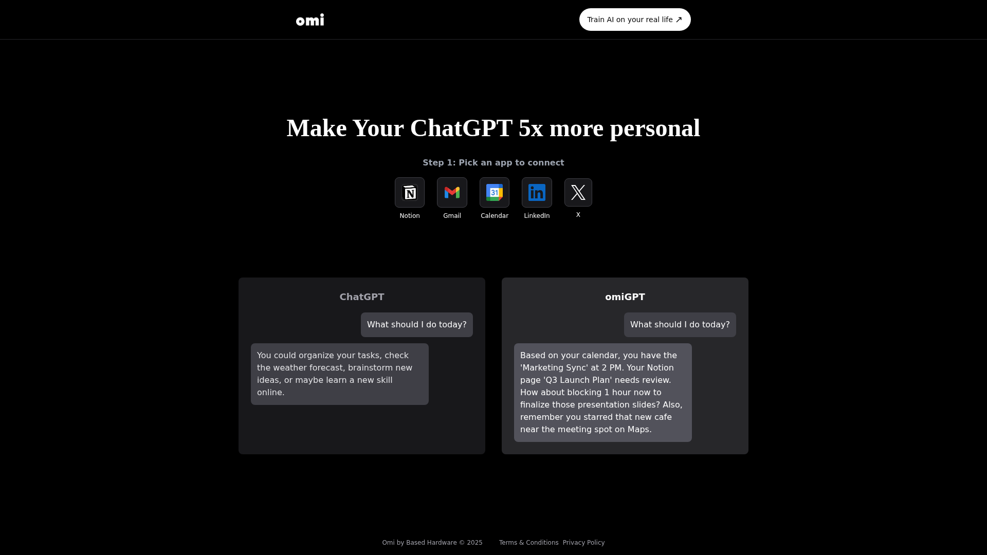 Interface omiGPT