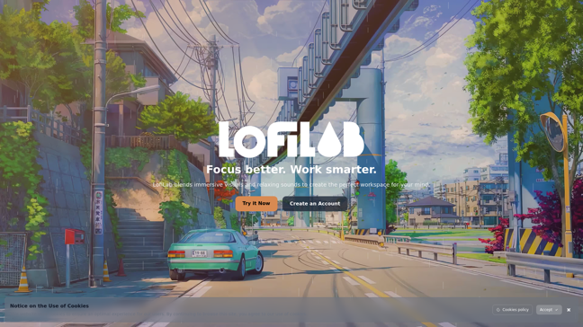 screenshot of LofiLab