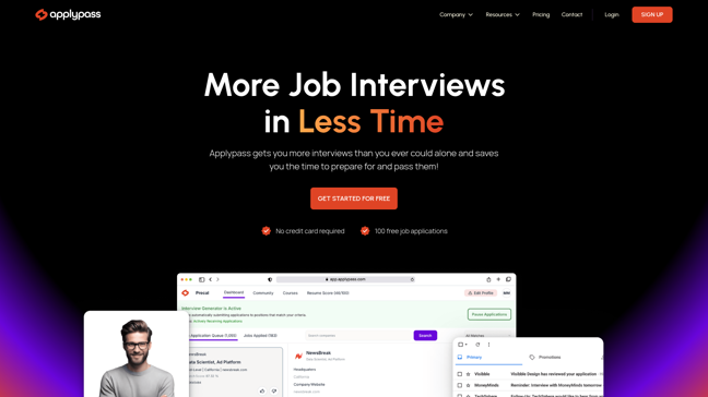 screenshot of ApplyPass