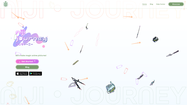screenshot of Niji Journey