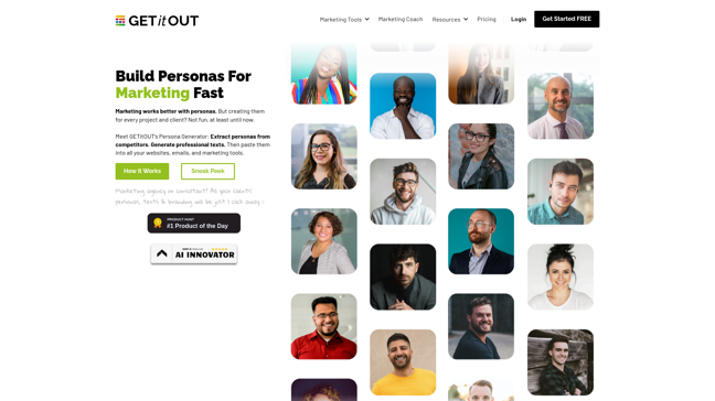 screenshot of Getitout