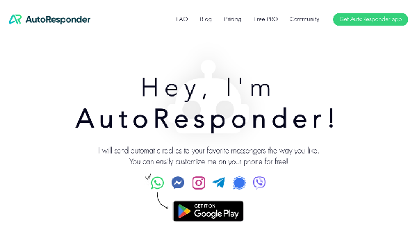 screenshot of AutoResponder