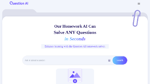 screenshot of Question AI