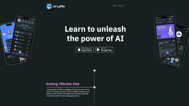 screenshot of AiLaMo