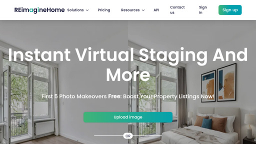 screenshot of REimagineHome