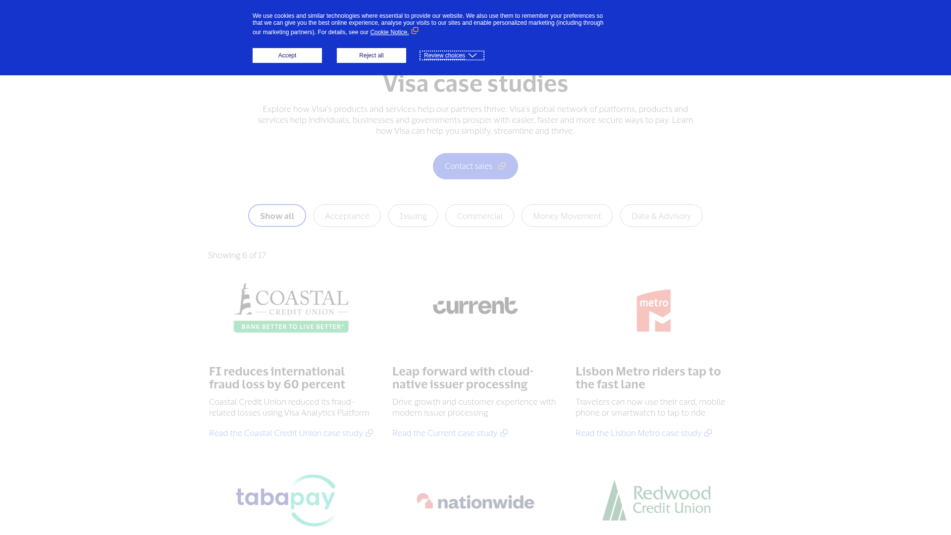 Estudos de Caso Visa