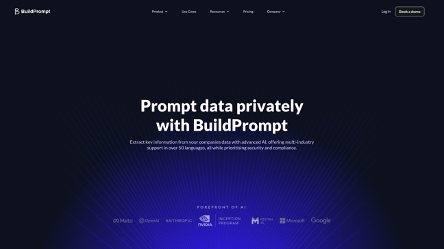 screenshot of BuildPrompt