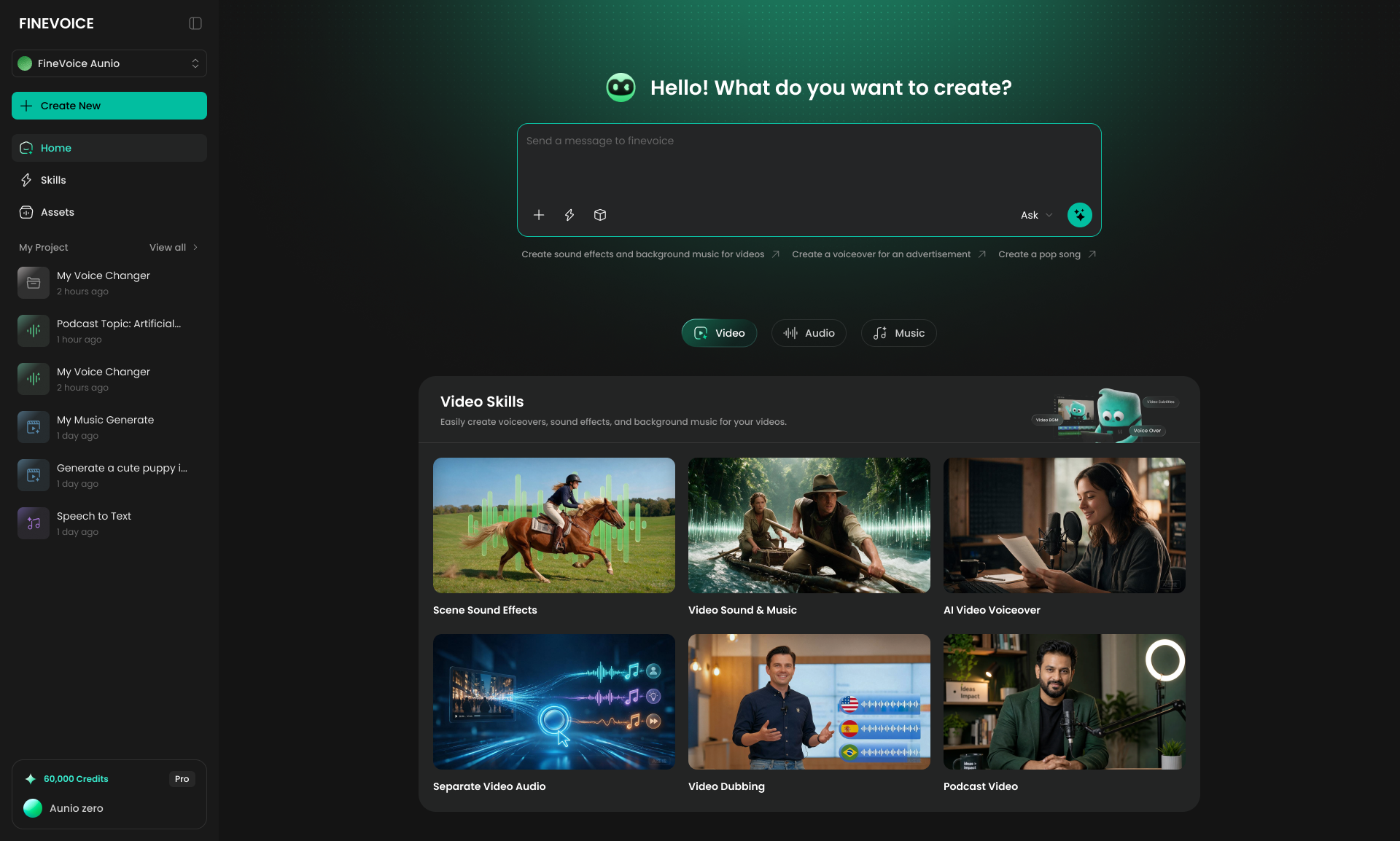 Aunio by FineVoice - Screenshot 2