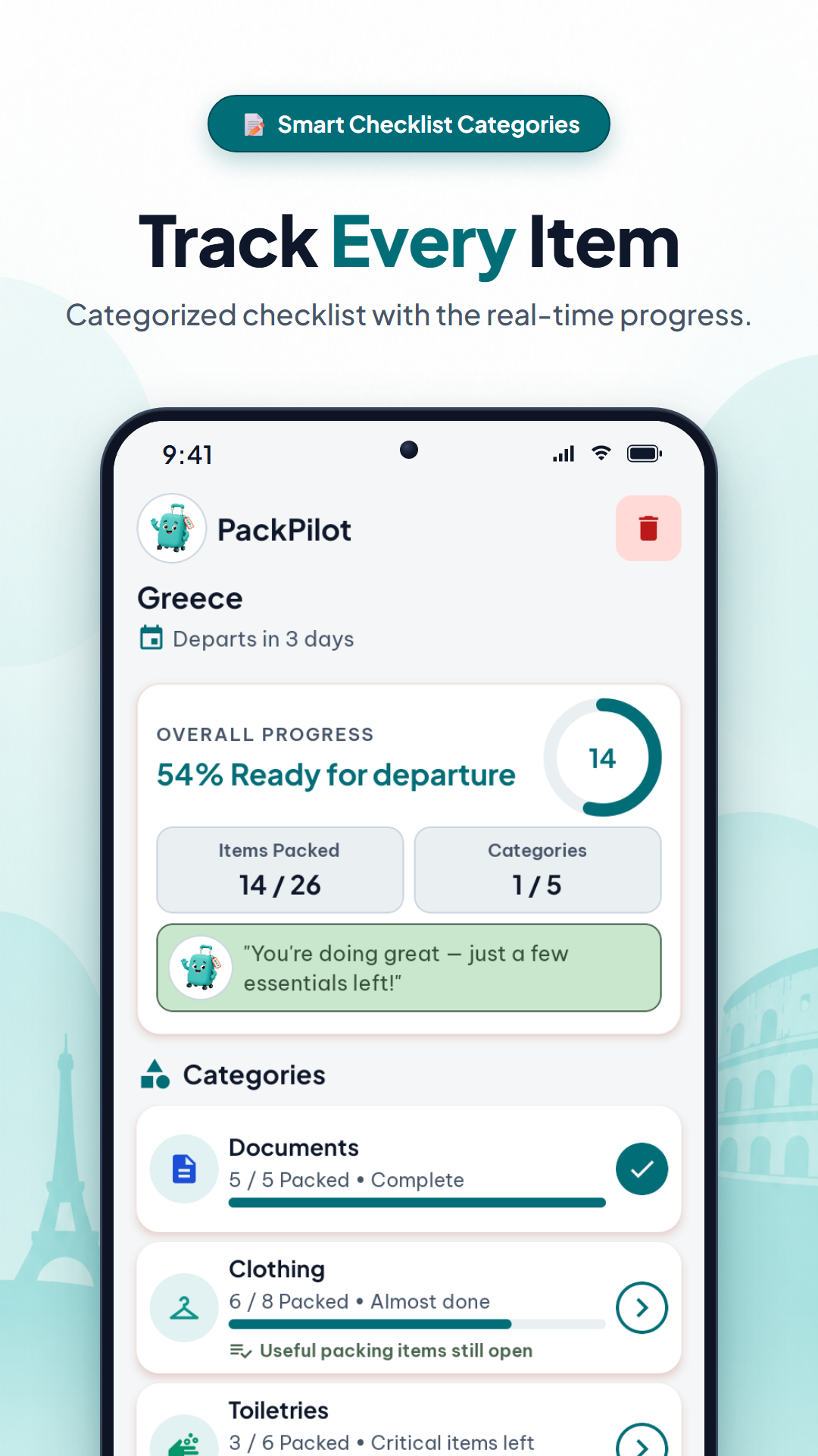 PackPilot - AI Travel Packing Assistant - Screenshot 4