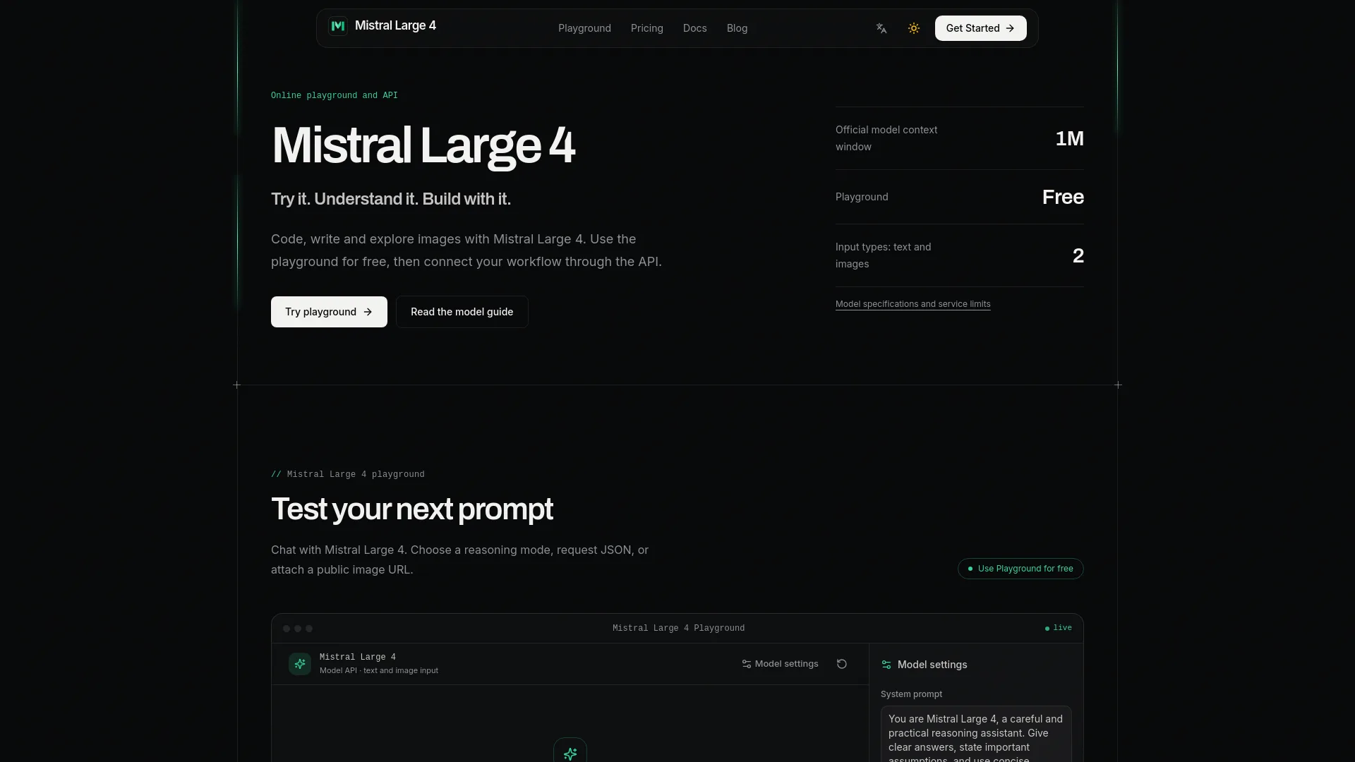 Mistral Large 4 - Main Image