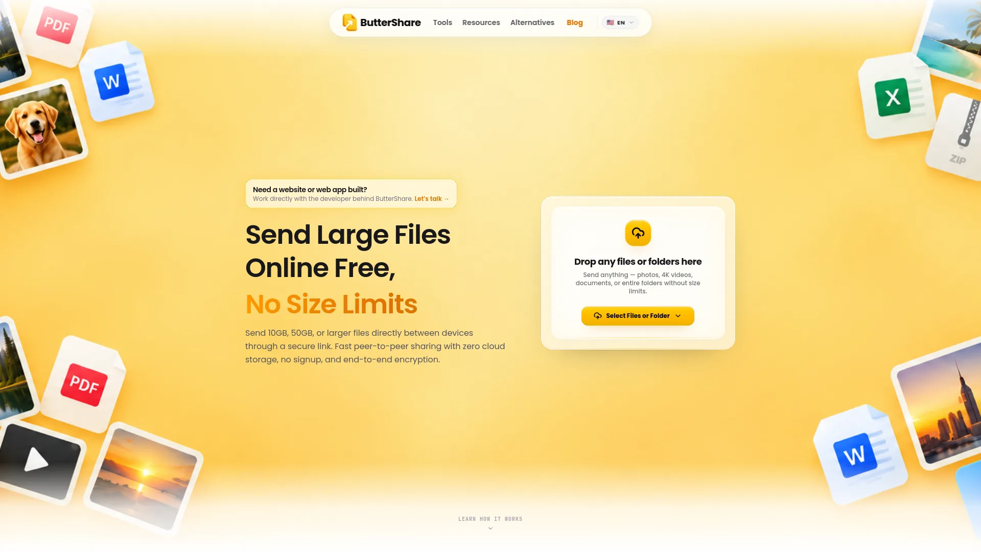 ButterShare - Main Image