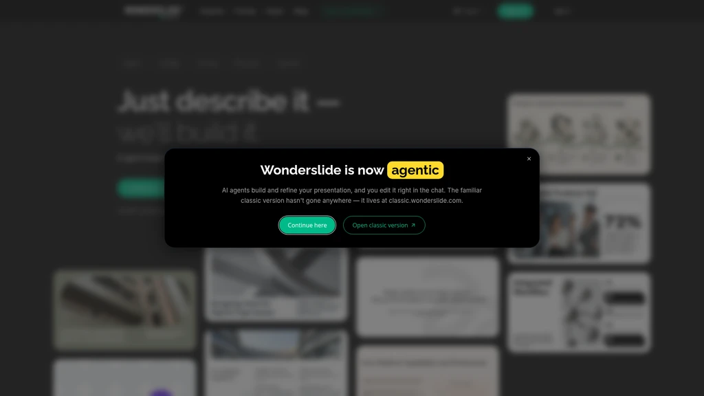 Wonderslide - Main Image