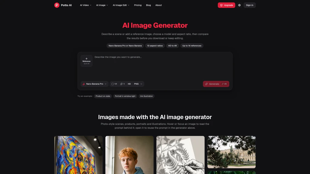 Potto AI - Screenshot 3