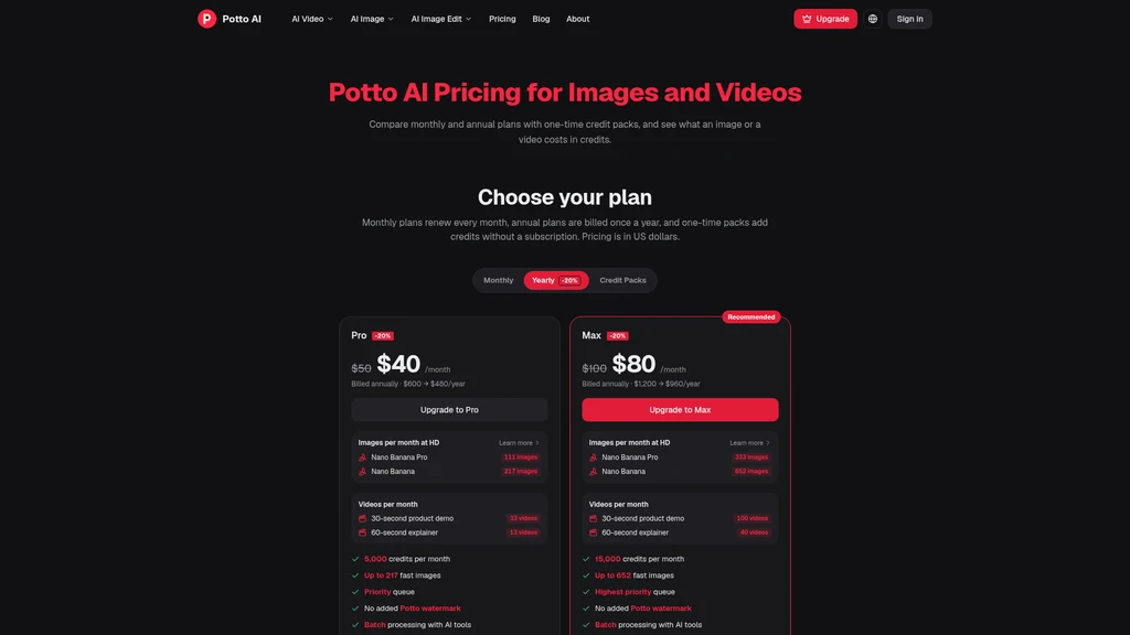 Potto AI - Screenshot 4