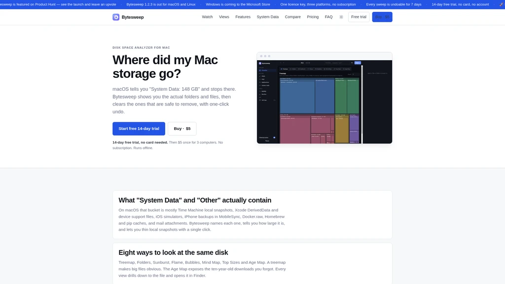 Bytesweep - Screenshot 2
