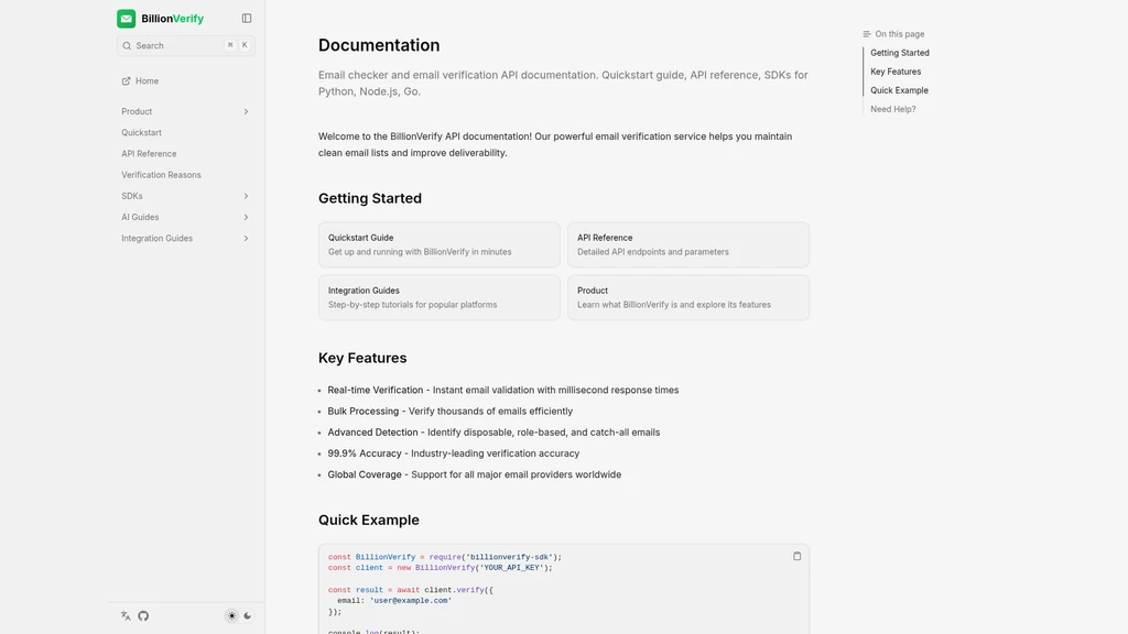 BillionVerify - Screenshot 4