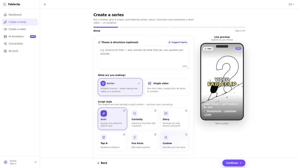 Fableclip - Screenshot 2