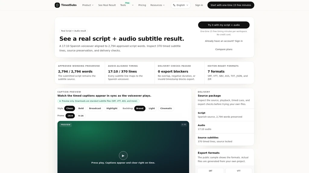 TimedSubs - Screenshot 2