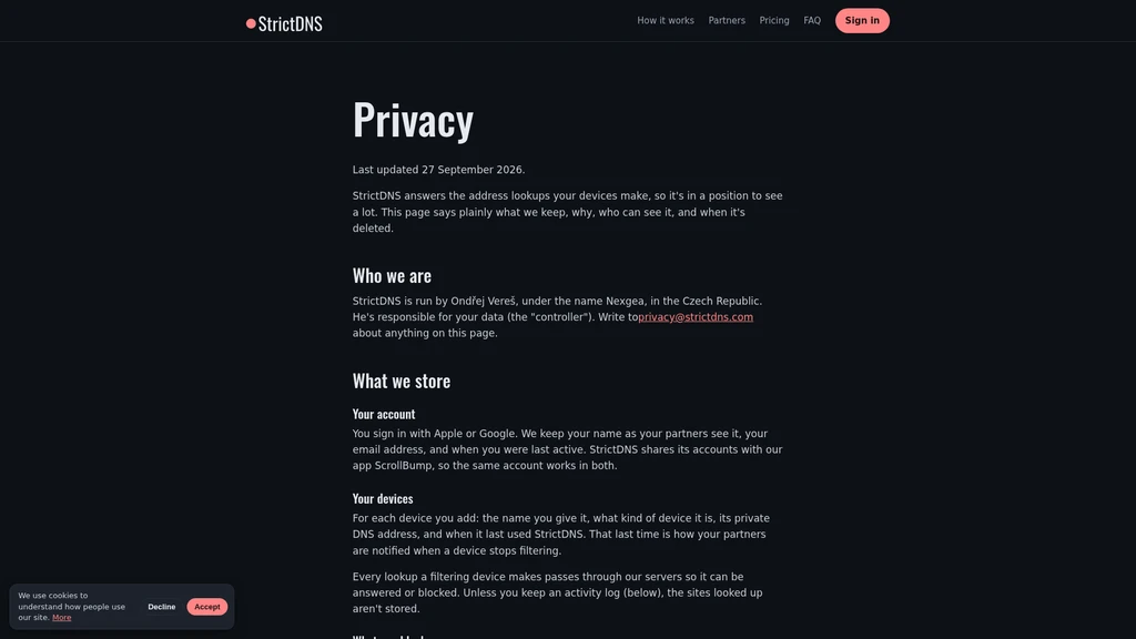 StrictDNS - Screenshot 4