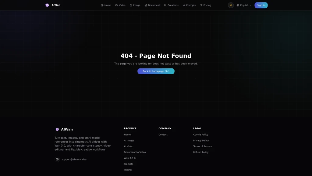 AIWan - Wan 3.0 AI Video Generator - Screenshot 3