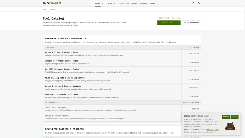 CapyToolkit - Screenshot 2