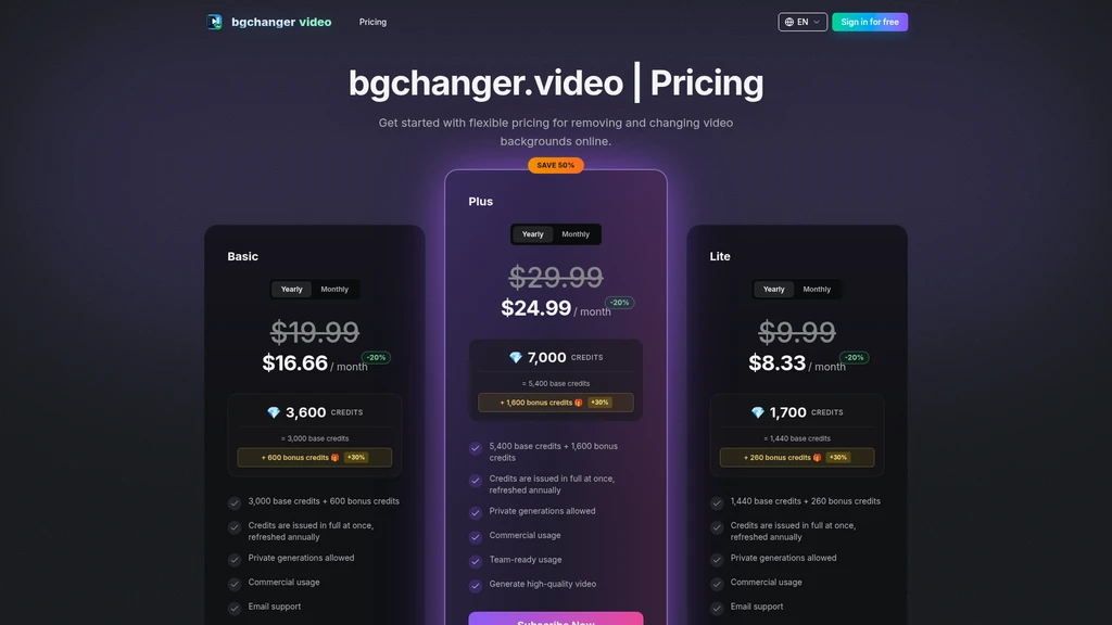 bgchanger.video - Screenshot 2