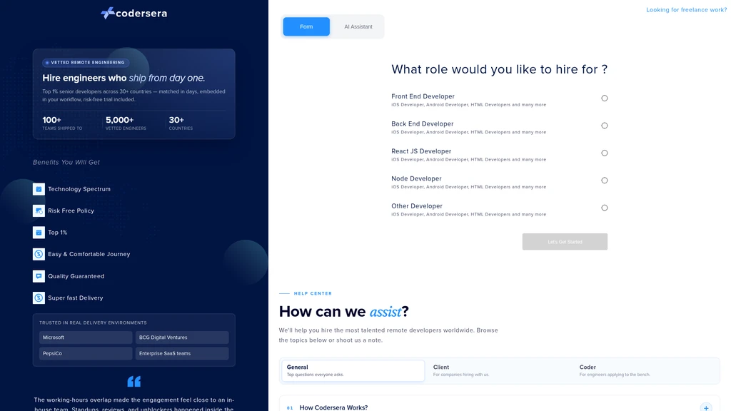 Codersera - Screenshot 3