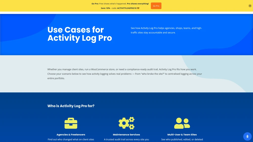 Activity Log Pro - Screenshot 3