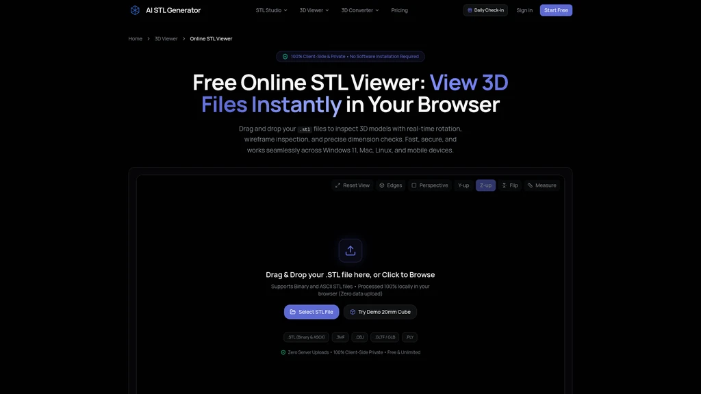 AI STL Generator - Screenshot 3