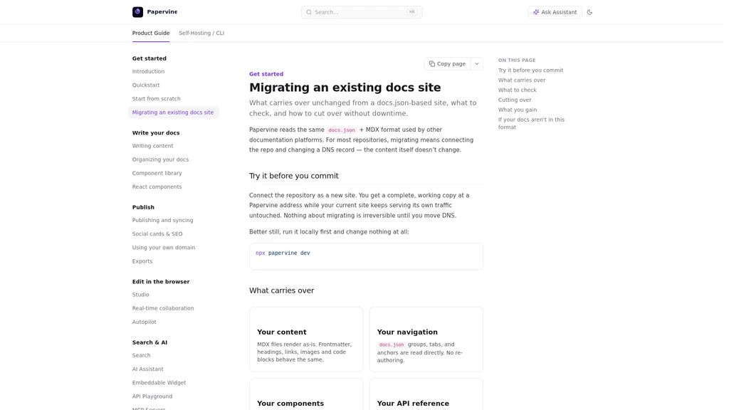 Papervine - Screenshot 2