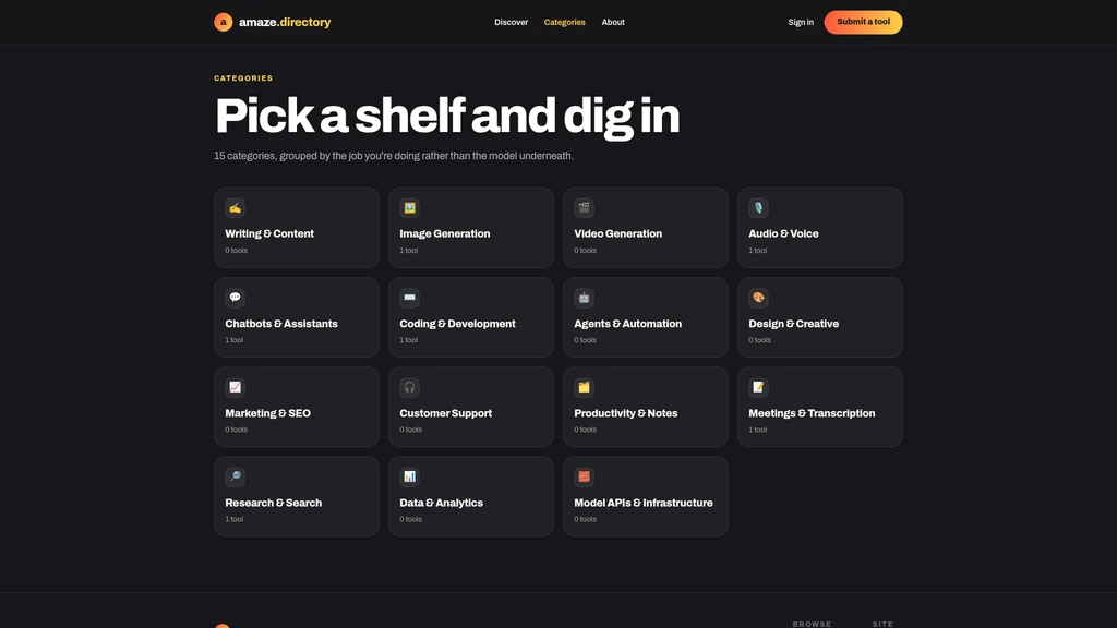 amaze.directory - Screenshot 2
