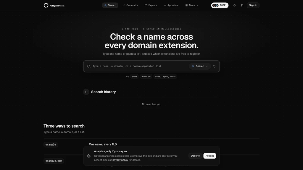 Onymu - Screenshot 2