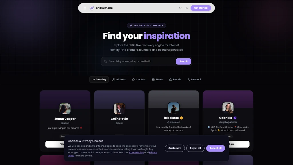 chillwith.me - Screenshot 2