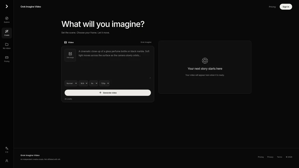 Grok Imagine Video - Screenshot 2
