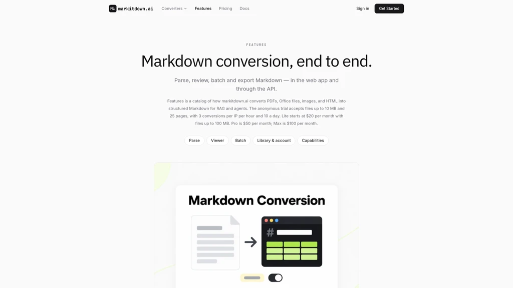 markitdown.ai - Screenshot 4