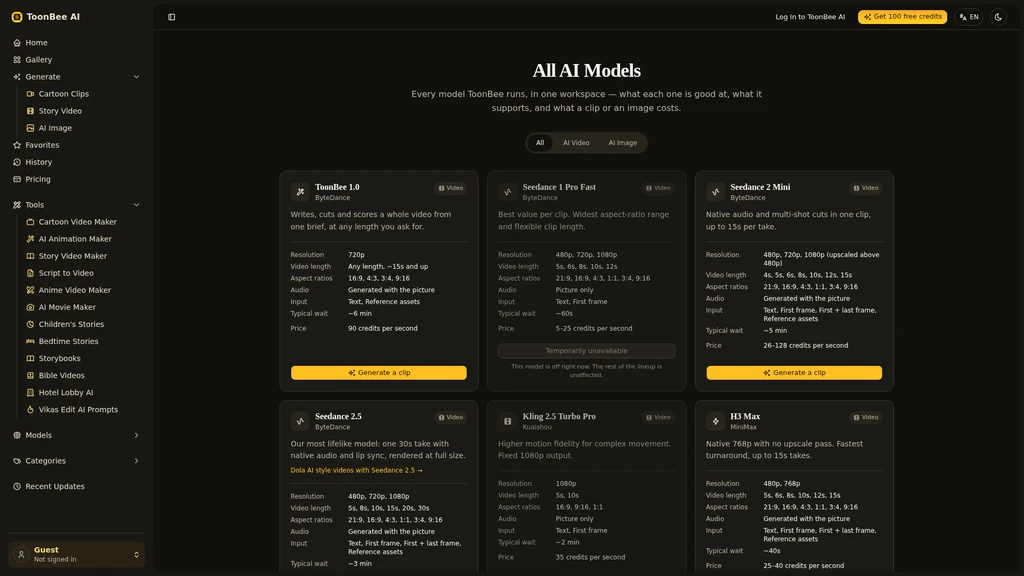 ToonBee AI - Screenshot 4