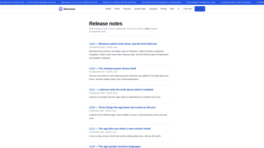 Bytesweep - Screenshot 4